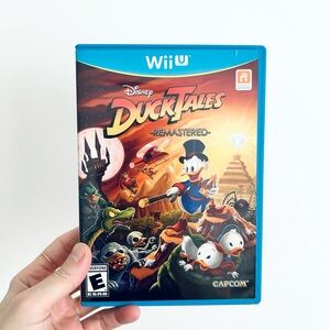 Disney DuckTales Remastered Wii U Nintendo Video Game EUC Rare